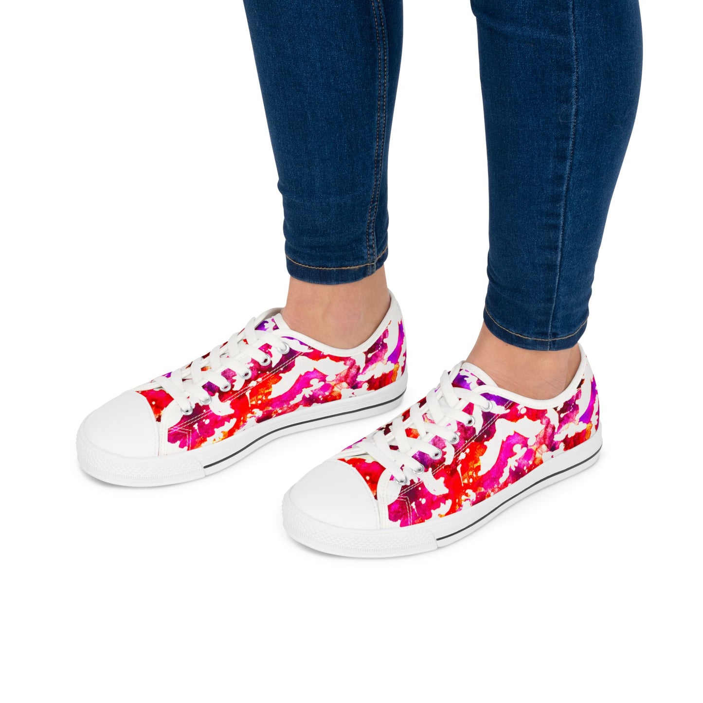 NEW Women's Low Top Sneakers - Bat Pop Collection