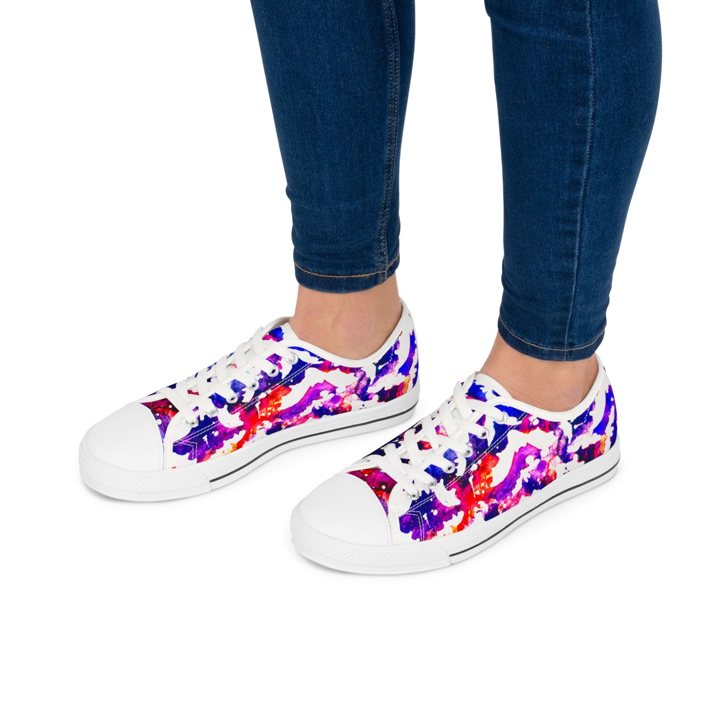 NEW Women's Low Top Sneakers - Bat Pop Collection