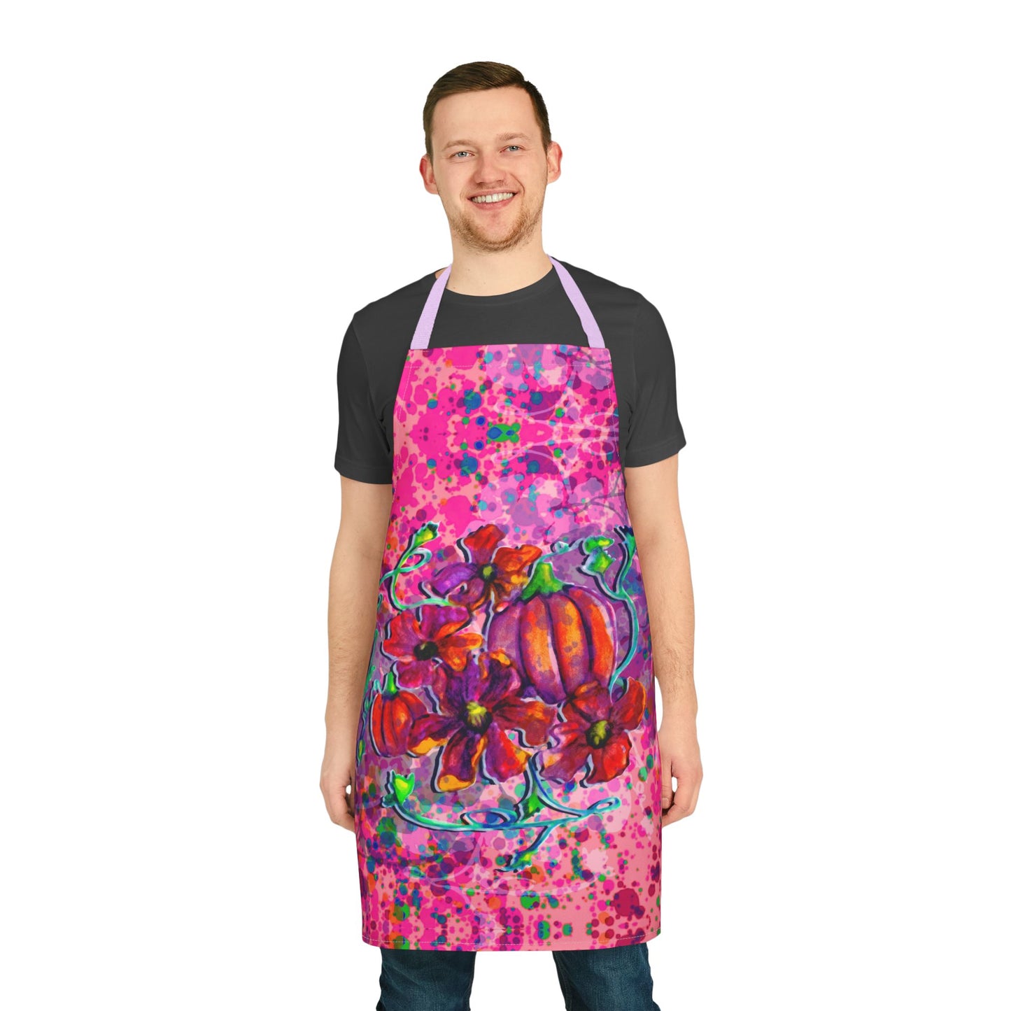 Unisex Apron - Pumpkin Flower Collection