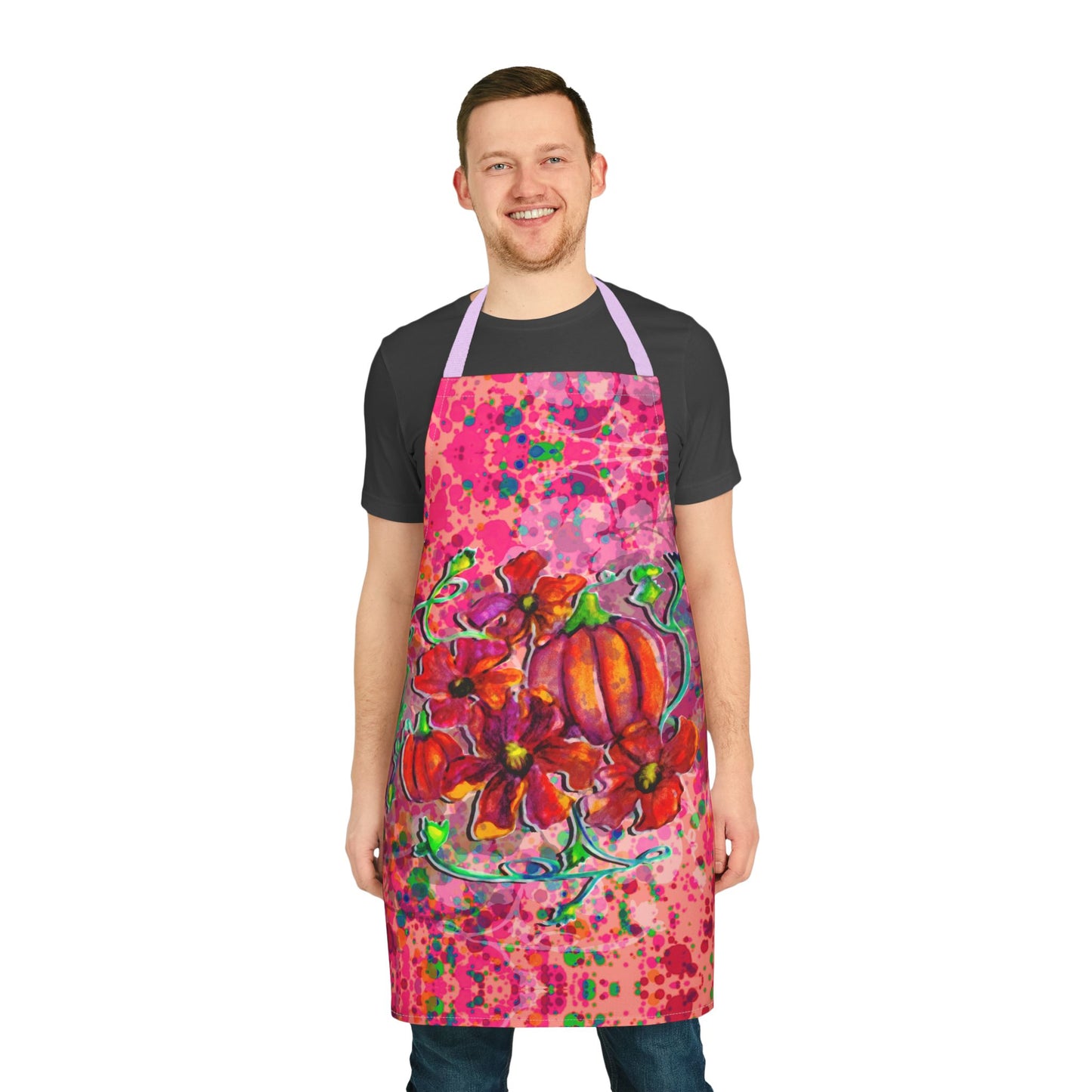Unisex Apron - Pumpkin Flower Collection