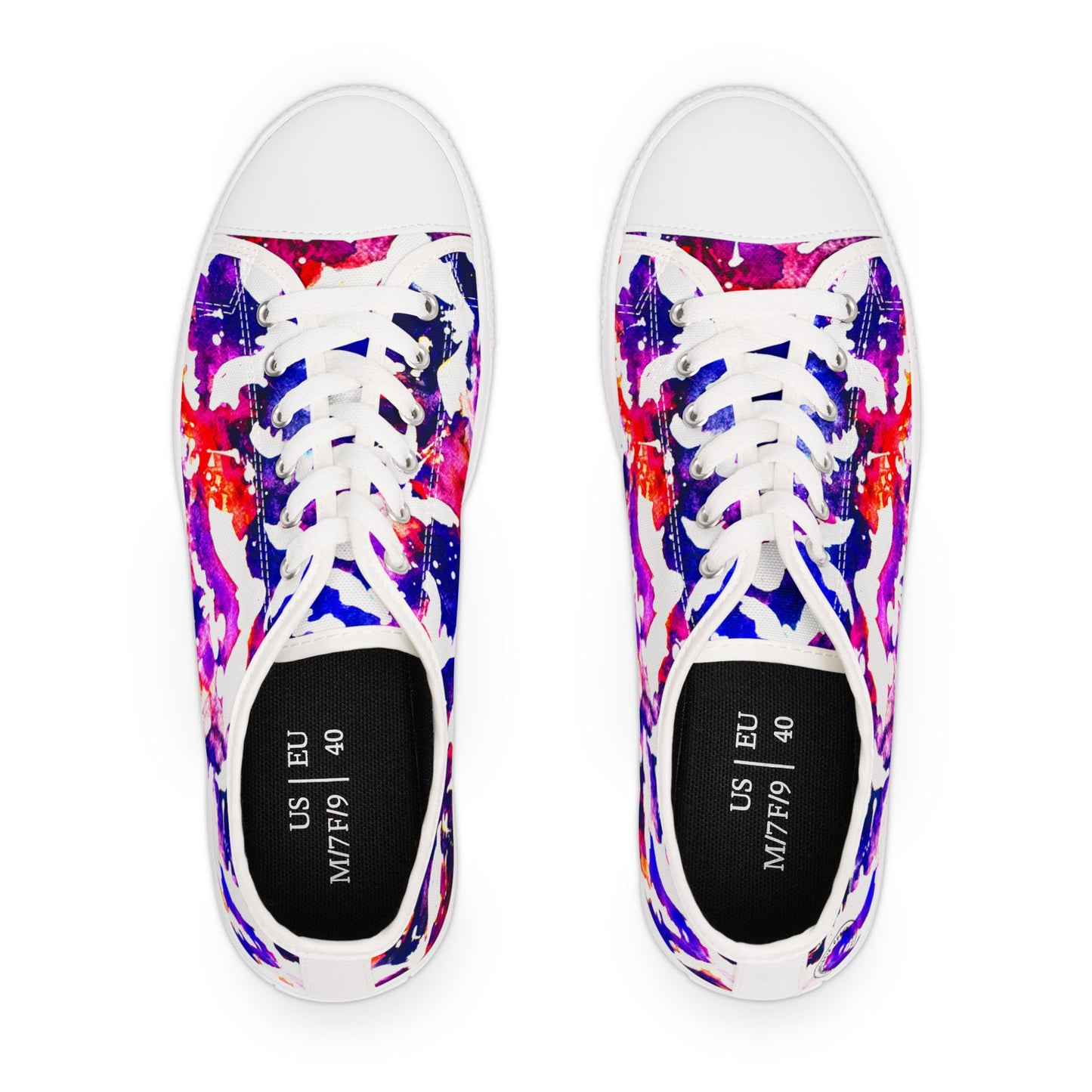 NEW Women's Low Top Sneakers - Bat Pop Collection