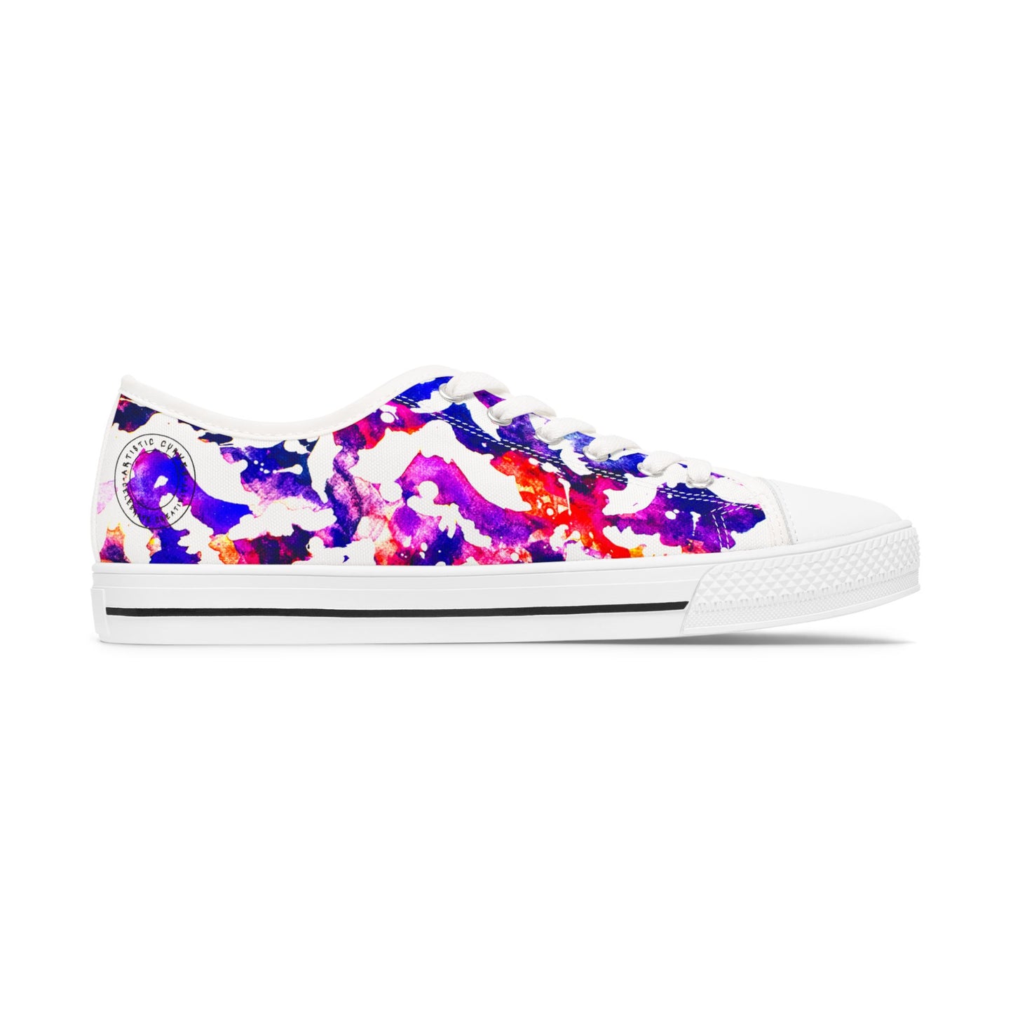 NEW Women's Low Top Sneakers - Bat Pop Collection
