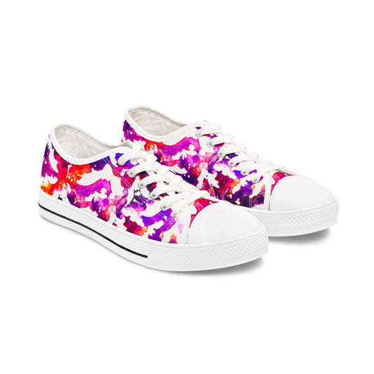 NEW Women's Low Top Sneakers - Bat Pop Collection